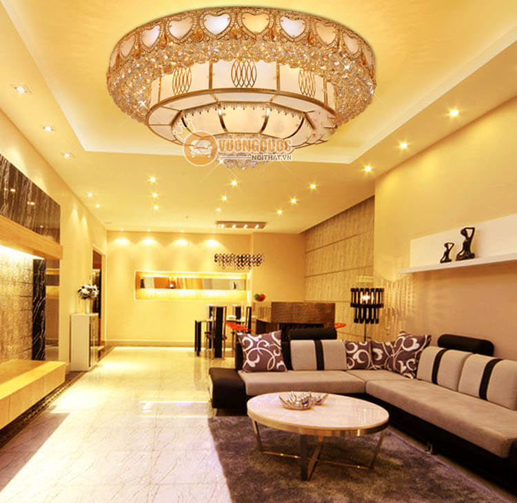 Đèn ốp trần nhập khẩu thiết kế sang trọng độc đáo CM218-5